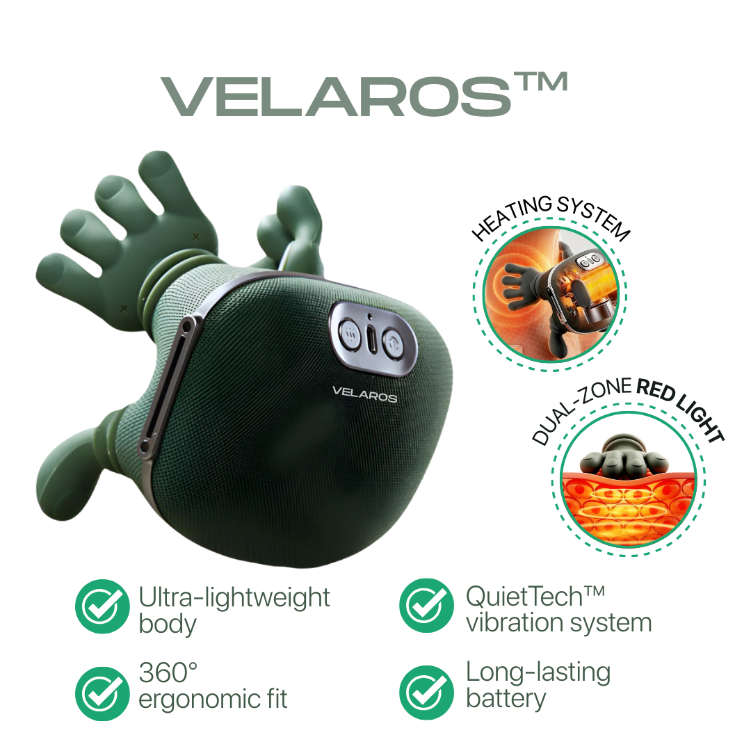 Velaros ™ - Deep Tissue Neck & Shoulder Massager