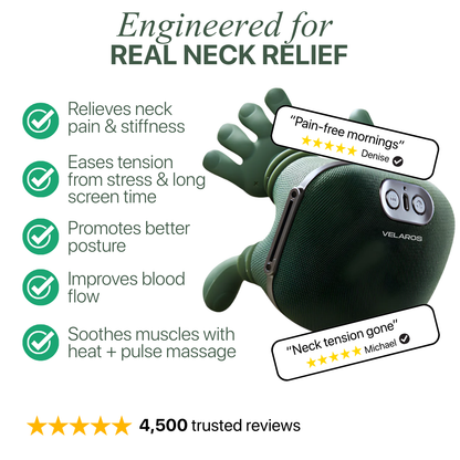 Velaros ™ - Deep Tissue Neck & Shoulder Massager