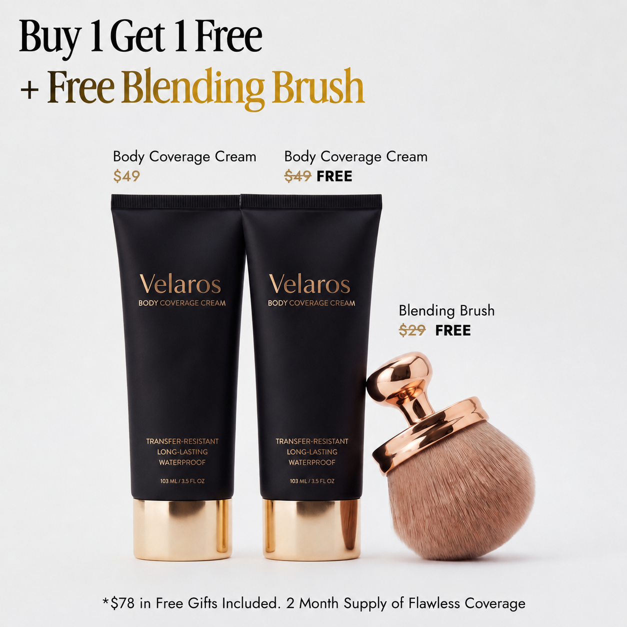Velaros™ Black Seed Oil Body Coverage Perfector