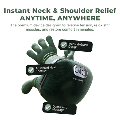 Velaros ™ - Deep Tissue Neck & Shoulder Massager