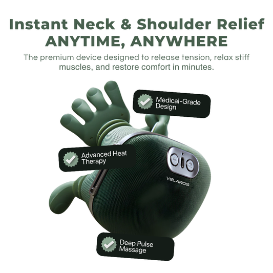Velaros ™ - Deep Tissue Neck & Shoulder Massager
